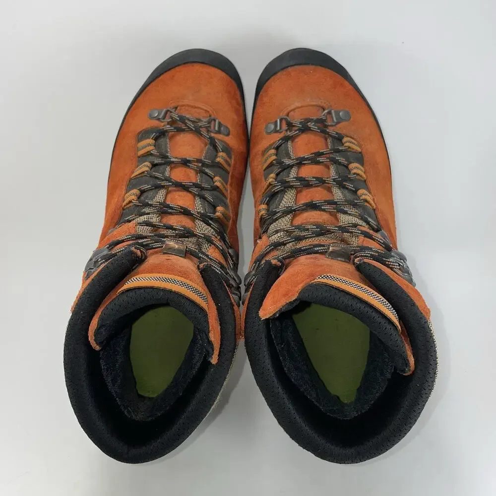 Lowa Cevedale Pro GTX Boots Mens Size 8/41 Orange Black Mountaineering Hiking
